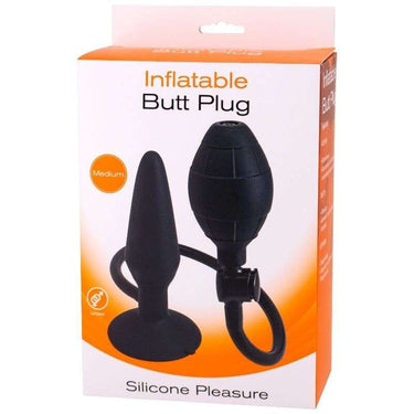 Plug gonfiabile in silicone con gonfiatore manuale – 14,5 cm di piacere